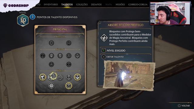 COMO LIBERAR E QUAIS OS MELHORES TALENTOS EM HOGWARTS LEGACY - FIQUE MUITO MAIS FORTE! смотреть онлайн