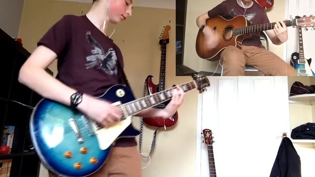 Boulevard of Broken Dreams - Green Day Guitar Cover смотреть онлайн
