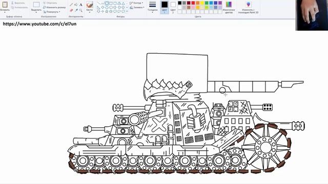 Как нарисовать танк БОСС Гладиаторских боёв - Мультики про танки смотреть онлайн