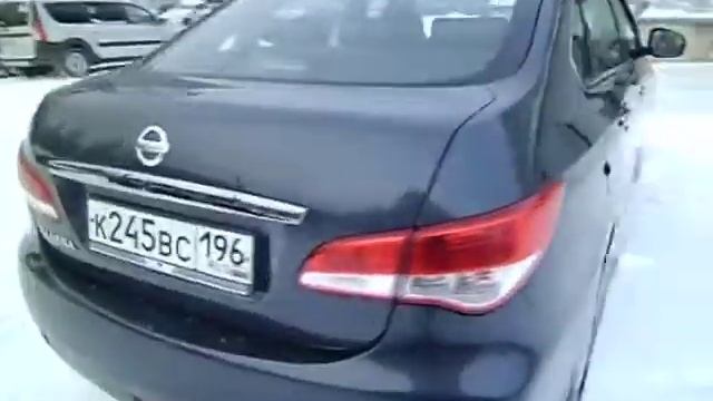 NISSAN ALMERA Сине-черный смотреть онлайн