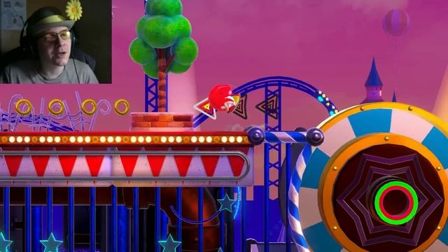 [Rus] Летсплей Sonic Superstars. #2 - Наклз развлекается