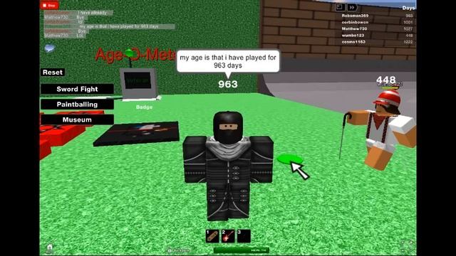 roblox age game смотреть онлайн