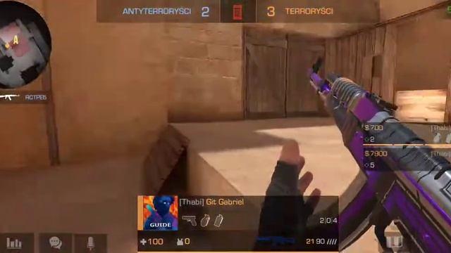 Gram rundkę w sojuszników z Git gabrielem w #standoff2 смотреть онлайн