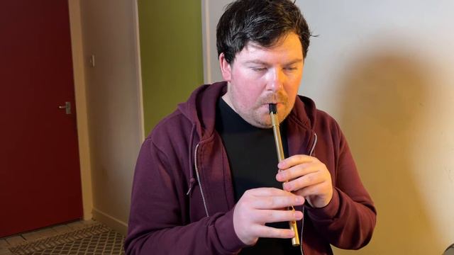 Morrison’s Jig on my Killarney High D Tin Whistle- slow and fast! смотреть онлайн