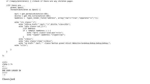 Wordpress: Showing Custom Fields on Parent Page смотреть онлайн