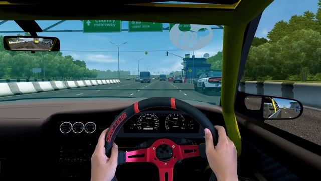 Toyota Chaser Turbo - City Car Driving | Real Hands Steering Wheel Gameplay смотреть онлайн