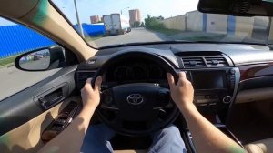 2012 Toyota Camry XV 50 (2.5L 181HP) POV Test drive
