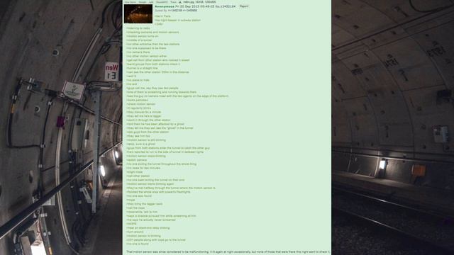 Paris Metro Hauntings | 4Chan /x/ Stories смотреть онлайн