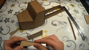 Бензовоз из картона.