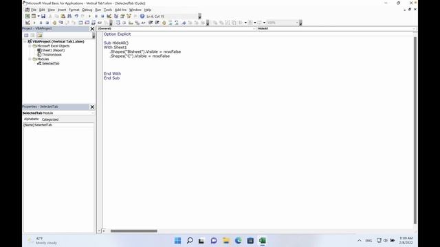 How To Make Vertical Tab In Microsoft Excel | Excel VBA | Excel Tricks | смотреть онлайн