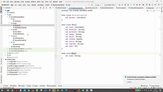11. How to parse a complex JSON using Plugins in Android Studio смотреть онлайн
