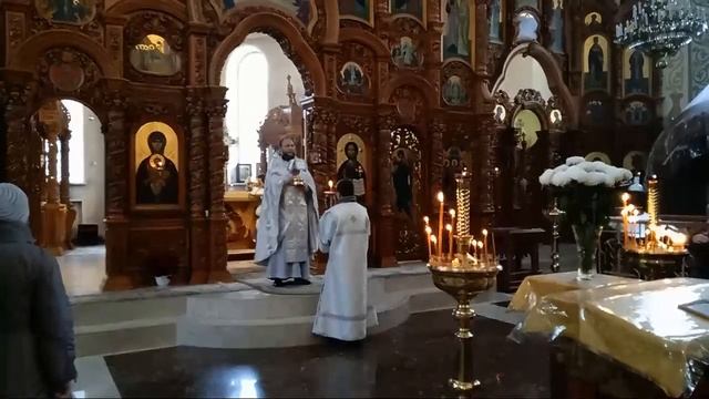 ☦️ 21.11.23 Божественная Литургия.Собор Архистратига Михаила и прочих Небесных Сил Безплотных. смотреть онлайн