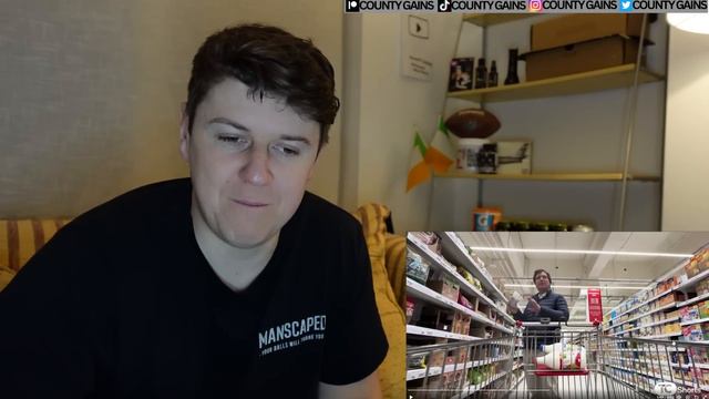 Tucker Carlson Grocery Shopping In RUSSIA - IRISH REACTION