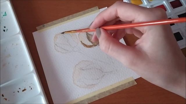 Sulu boya ile Gossypium Hirsutum Bitkisi смотреть онлайн