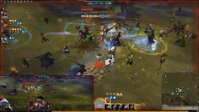 GvG 18/06/2013 - BSF x GHO (20 joueurs) Vue double смотреть онлайн