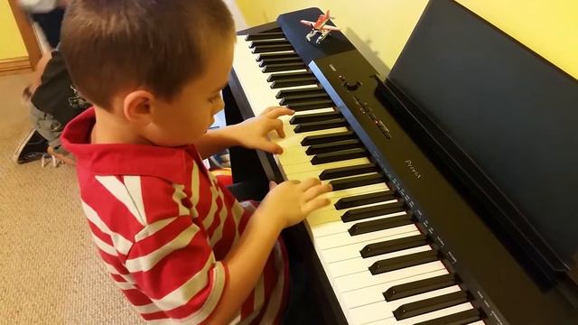 Tanner playing Ode to Joy :) смотреть онлайн