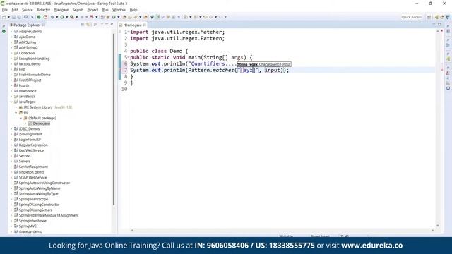 Java Regular Expressions Tutorial | Regular Expressions in Java | Java Training | Edureka Rewind смотреть онлайн