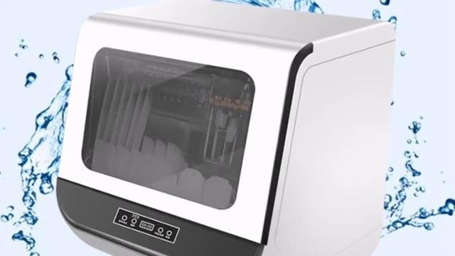 Comfee Mini Portable Countertop Dishwasher смотреть онлайн