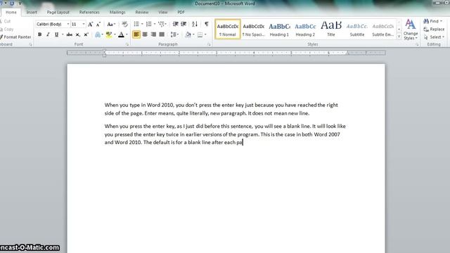 Enter Vs. Shift-Enter