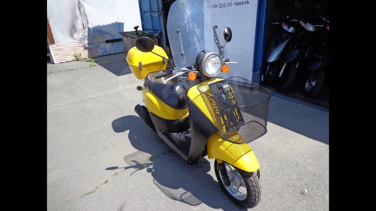 Honda Today AF67 FI цвет жёлтый. смотреть онлайн