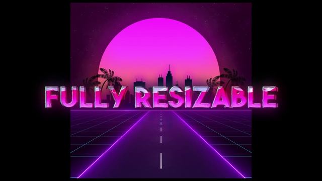 Retro Wave & Neon Backgrounds
