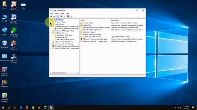 How to Get Missing “Local Security Policy” In Windows 10 (Enable Policy) смотреть онлайн