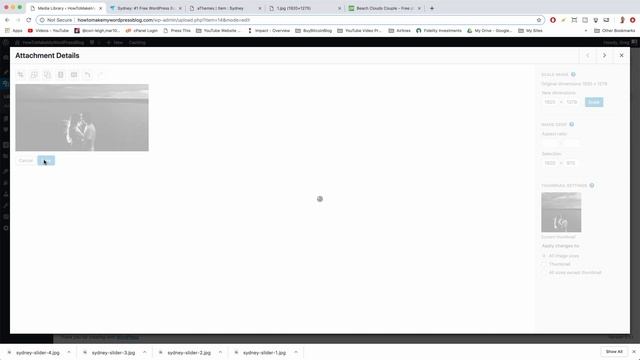 Resize/Edit/Crop WordPress Images for Slider (2019) смотреть онлайн