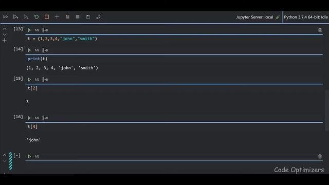 7. Python Tutorials for Beginners | Tuples смотреть онлайн