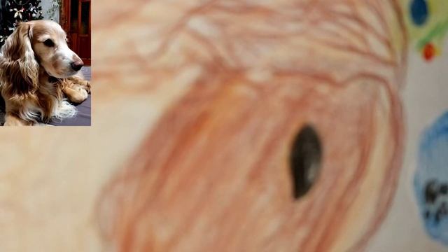 Рисую собаку знакомого Тимоша спаниель! Рисуем вместе легко и быстро карандашами! смотреть онлайн