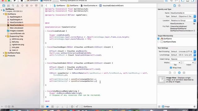 iOS Objective C Game with Swipe Gesture: Part 1 смотреть онлайн