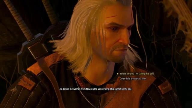 How to choose Anna's Doll in Return to Crookback Bog, The Witcher 3 смотреть онлайн