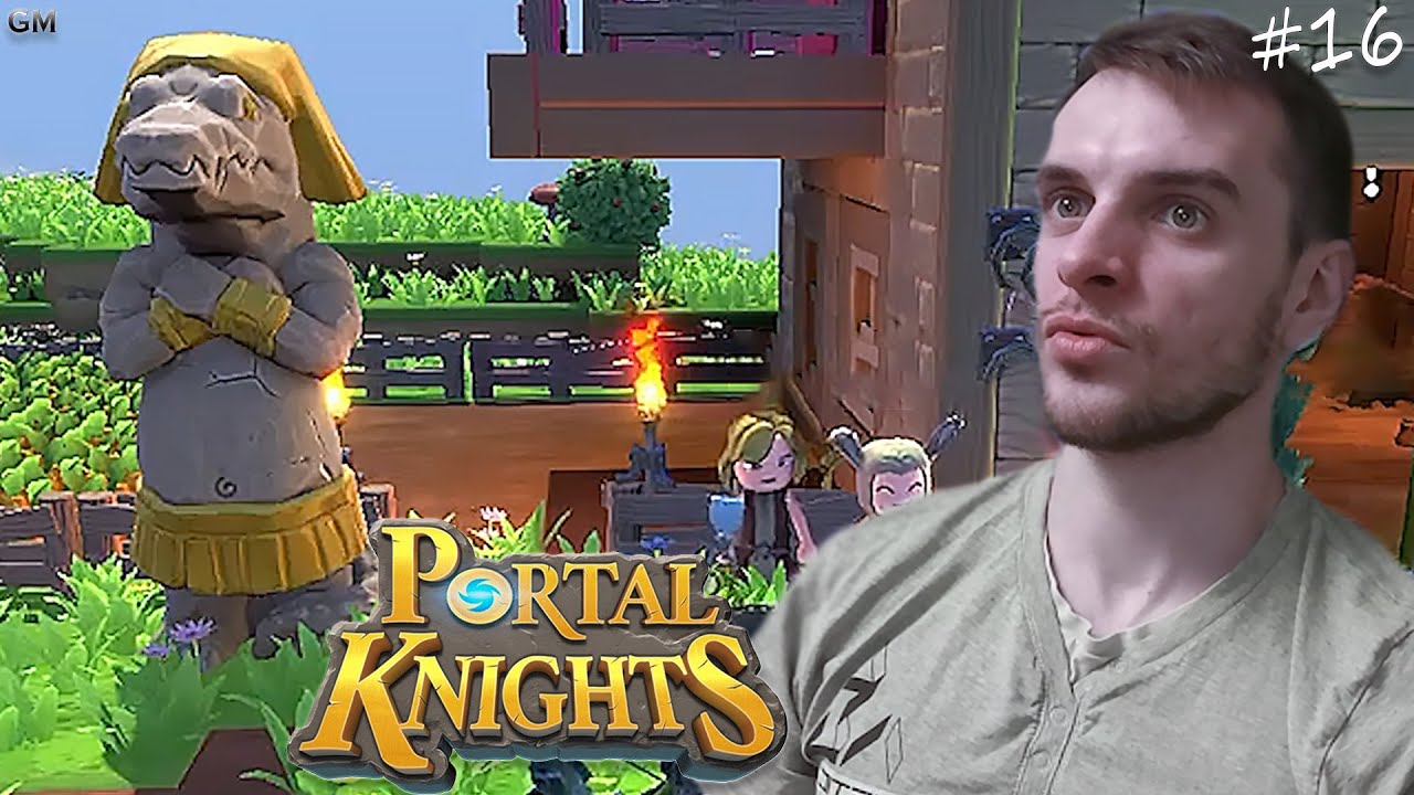 Portal Knights Умная жена нашла пещеру #16 (прохождение Портал Кнайтс ) смотреть онлайн