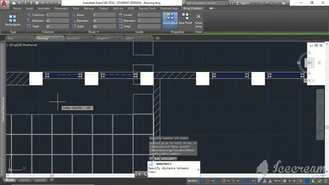 Modify Tools Align and Array AutoCAD смотреть онлайн