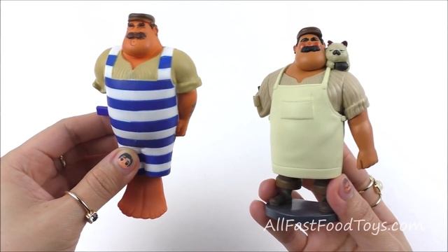 DISNEY PIXAR LUCA DELUXE FIGURINE SET McDONALD'S HAPPY MEAL TOYS CHARACTER NAMES COLLECTION 2021 смотреть онлайн