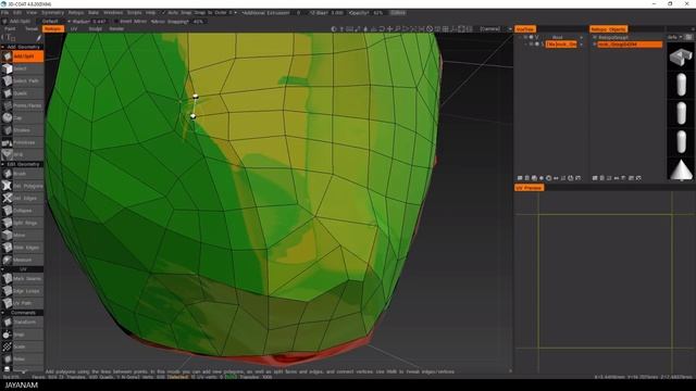 Game Asset Pipeline : 3D-Coat Auto Retopology смотреть онлайн