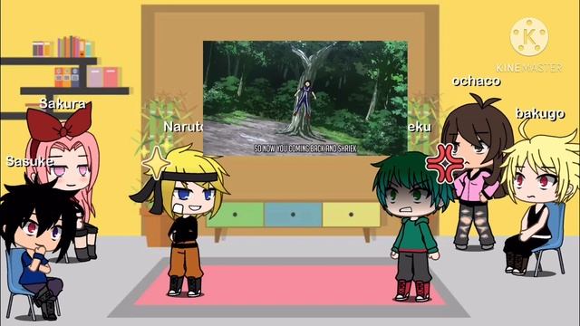 Naruto And Mha React To Rap Battle смотреть онлайн