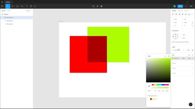 Figma Tutorial - Lesson 25 - Blending Mode in Design File смотреть онлайн