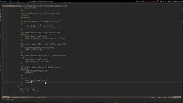 Qtile Bar - Unicode And Widgets For A Fancy Bar смотреть онлайн