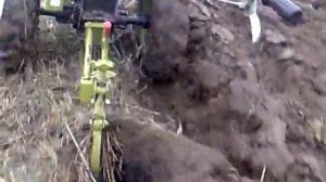 Вспашка мотоблоком Зубр