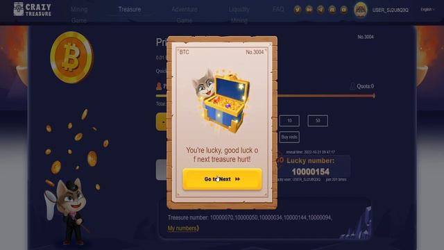 Обзор крутой игры Crazy Treasure! Запуск Mining Game и Treasure Game! смотреть онлайн