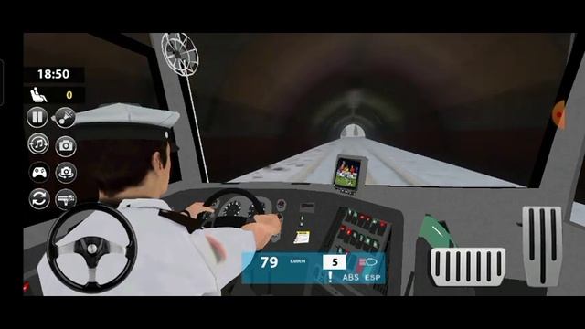 Bus driving Simulator 3D || Bus game Android,iSO || Bus simulator Indonesia || 3D game play #4 смотреть онлайн