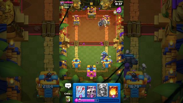 Clash royale. Пол часовое видео, берём 3000 кубков. Пооооотттт смотреть онлайн