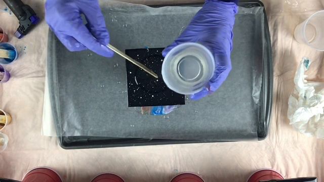 Resin Galaxy Coasters 💜💙💜 With Stone Coat Art Resin смотреть онлайн