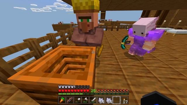 KÖYLÜ VE ÇİFTÇİLİK!!? | Minecraft PE Tek Blok Skyblock [Canavar Bloklu] | #4 смотреть онлайн