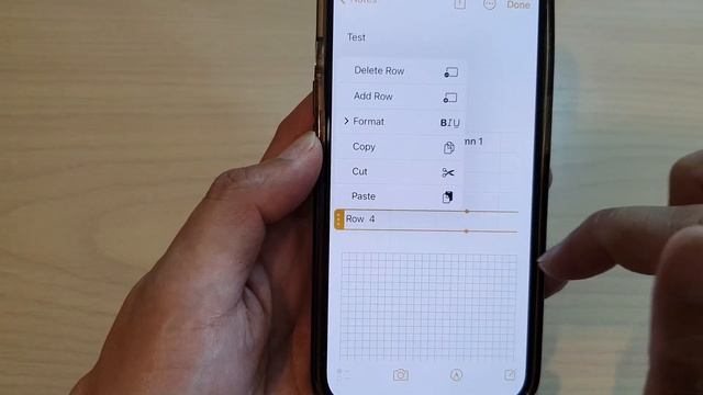 IPhone 14/14 Pro Max: How To Copy, Cut & Paste Table Rows And Columns In Apple Notes