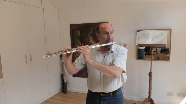Telemann Fantasie No 1 in A | Wissam Boustany - Flute смотреть онлайн