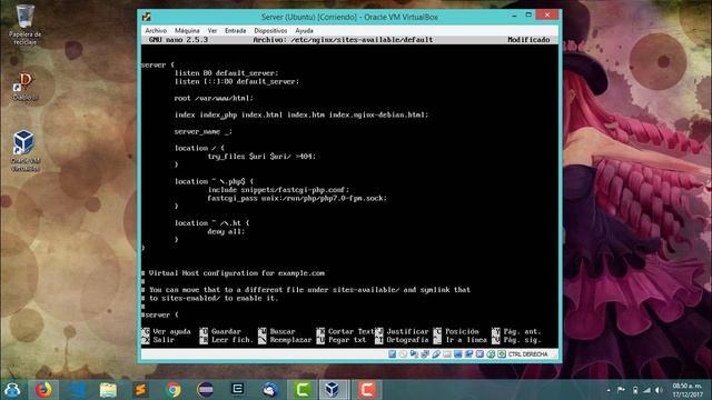Instalar NGINX, MySQL Server y PHP 7 en Ubuntu Server 16.04.3 LTS смотреть онлайн