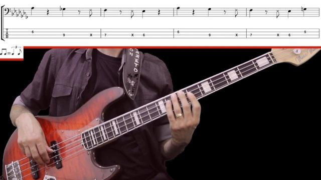 HIT THE ROAD JACK (Ray Charles) How to Play Bass Groove Cover with Score & Tab Lesson смотреть онлайн