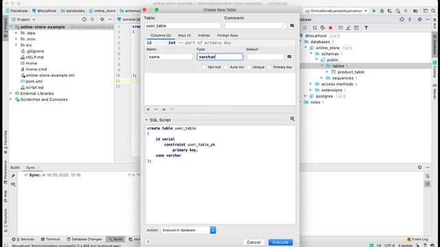 Online Store Development: Part 2 - [Generate Spring Boot Project, SQL, Push New Project to Github] смотреть онлайн