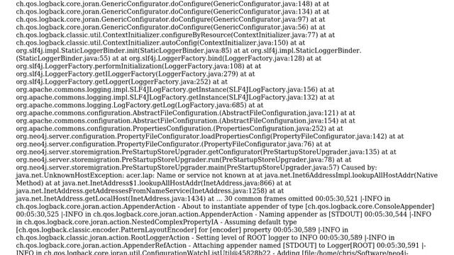 neo4j won't start: Failed to get local hostname / Name or service not known (2 Solutions!!) смотреть онлайн